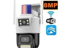 Wi-Fi PTZ kamera 360FHD 8MP, 4K+64GB