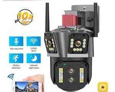 Wi-Fi PTZ kamera 360FHD 8MP, 4K 64GB