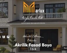 Akrilik Fasad Boya satisi