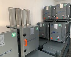 Havalandırma,elektrostatik filter,Karbon filter,Fan