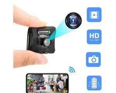 Wifi batareyalı mini kamera 1.2gün enerji+32GB