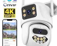 Wi-Fi PTZ Kamera 360FHD 12MP, 4K+64GB