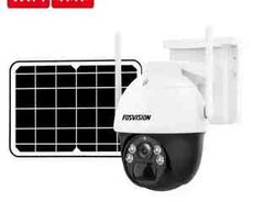 4G Sim kartlı Solar 360 FHD kamera 8MP, 4K+64GB