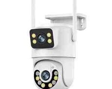 Wi-Fi PTZ kamera 360FHD 12MP, 4K+64GB