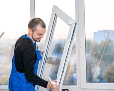 Plastik qapı və pəncərə sifarişi və təmiri