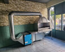 Havaalandırma manqal və zont