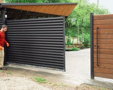 Yana sürüşən qapı mühərriki