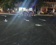 yol xətt boya işləri