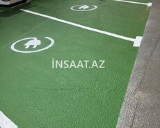 yol xətt boya işləri