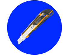 Kəsici bıçaq 18mm 3 agızlı