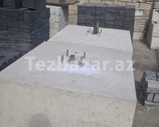 Beton daşlar bardyorlar pilteler