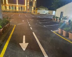 Asfalt işləri görülür