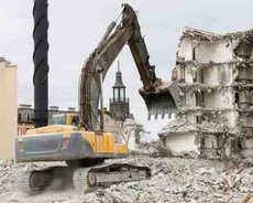 söküntü, qazıntı işləri və daşınması