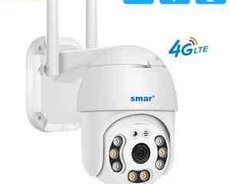 4G sim kartli PTZ Smart 360 kamera 3MP
