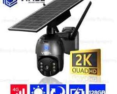 4G sim kartlı Solar smart ptz 360 FHD kamera