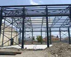 Anbar və market tikintisi