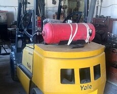Yale markalı qazla işləyən fortlift