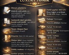 Təmir tikinti ən ucuz bizdə