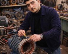 Elektrik müherriklerin temiri