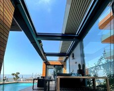 Sərbəst bioklimatik perqola