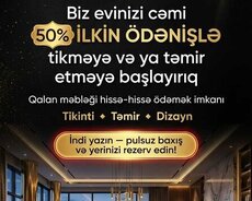 Təmir tikinti endirimdə