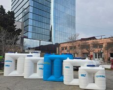 Plastik su çənləri