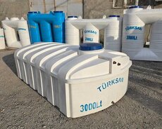 Plastik su çənləri