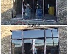 Plastik qapı və pəncərə sifarişi