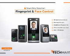 Zkteco Facecontrol və Fingerprint-ləri
