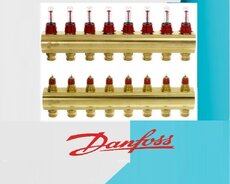 Kollektor Şüşəli Danfoss