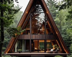 A-frame tikintisi təmir