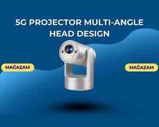5G Projector multi-angle head design