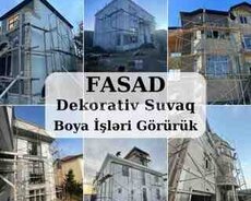 Fasad boya işləri