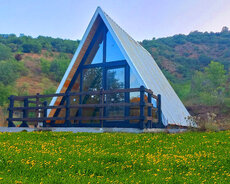 Modern A-Frame evlər