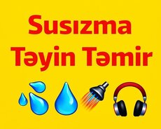 Su sızma təyin və təmir