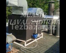 Havalandırma su filtirləri