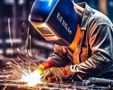 Ünvanda qaynaq ustası xidməti