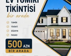 Temir-Tikinti Xidmətləri Endirimde