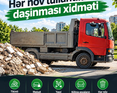 Söküntü,tullantı zibil daşıma xidməti