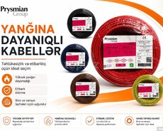 Yanğına davamlı kabel Prysmian 0.75