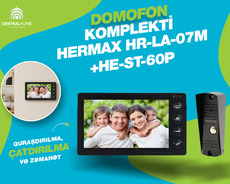 Domofon komplekti Hermax Hr-la-07m+he-st-60p