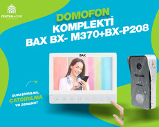 Domofon komplekti Bax Bx- M370+bx-p208
