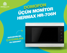 Domofon üçün monitor Hermax Hr-706h