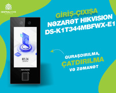 Giriş-çıxışa nəzarət (access control) Hikvision Ds-k1t344mbf