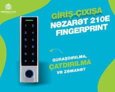 Giriş-çıxışa nəzarət (access control) Acm 210e Fingerprint