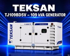 TEKSAN TJ109BD5V  109 kVA dizel generator