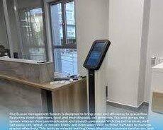 Randa Touch screen ekranlı "K21 Dikey" növbə köşkü