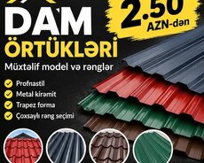 Şok endirimli Dam ortuklerinin satışı