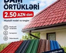 Şok endirimli Dam ortuklerinin satışı