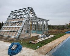Prefabrik yüngül polad konstruksiya tikintisi LSTK